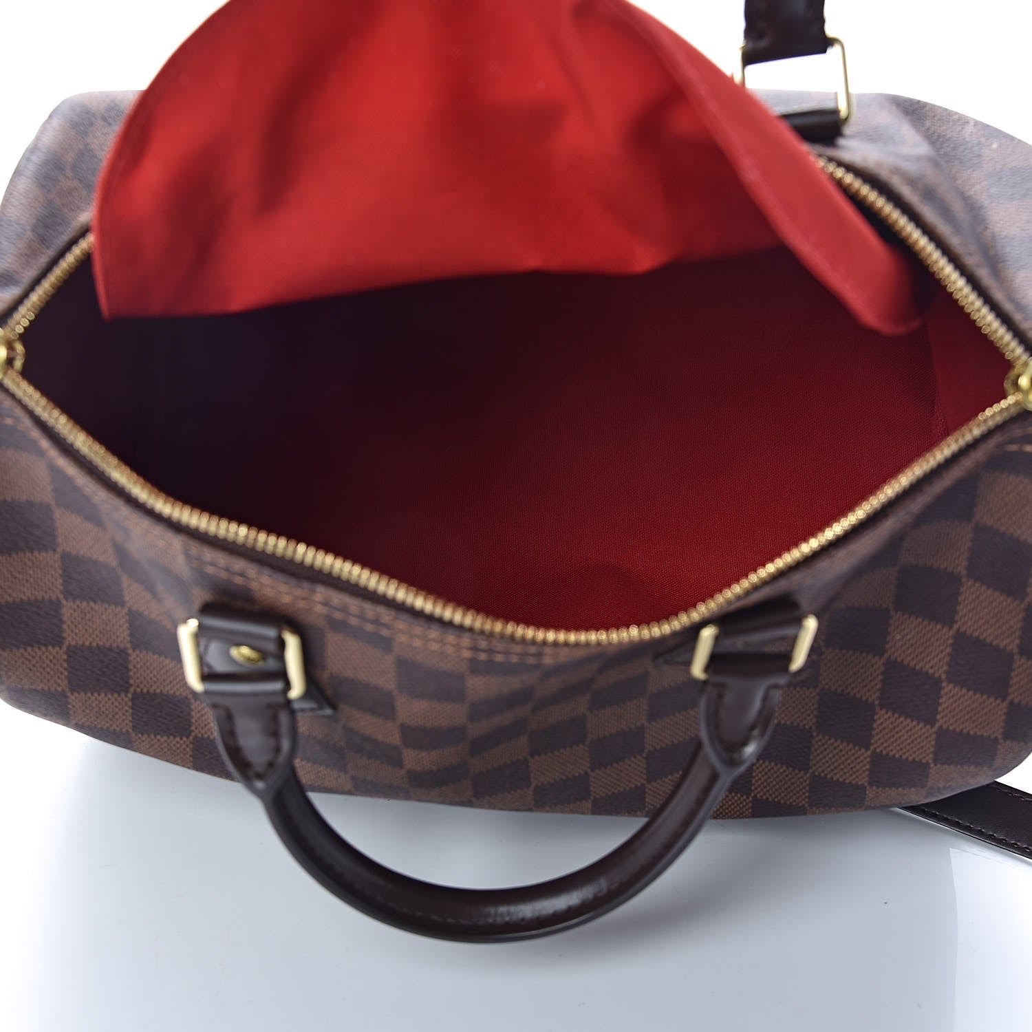 Louis Vuitton Damier Ebene Speedy Bandouliere 30 5 of 10