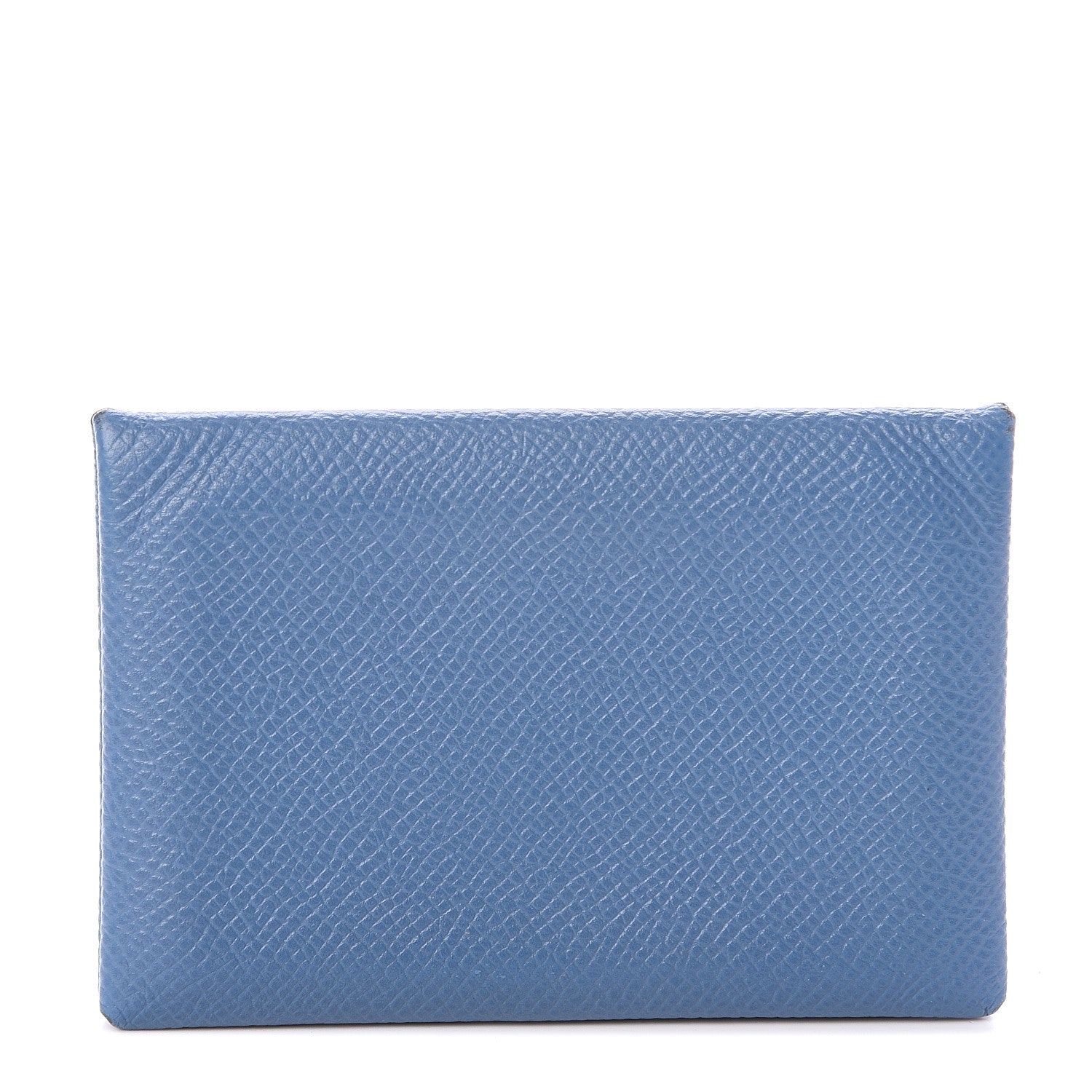 Hermes Epsom Calvi Card Case Bleu Brighton 1 of 5