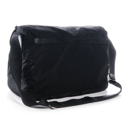 Prada Nylon Vela Messenger Bag Black 3 of 7