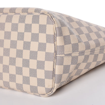 Louis Vuitton Damier Azur Neo Neverfull MM Rose Ballerine 11 of 11