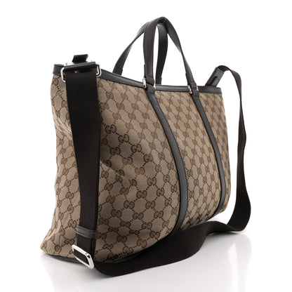 Gucci GG Monogram Large Joy Tote Bag Dark Brown 3 of 13