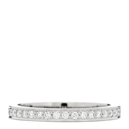 Tiffany Platinum Diamond .17ctw 2mm Half Circle Wedding Band Ring 52 6 1 of 5