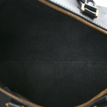 Louis Vuitton Epi Speedy 35 Black 5 of 12