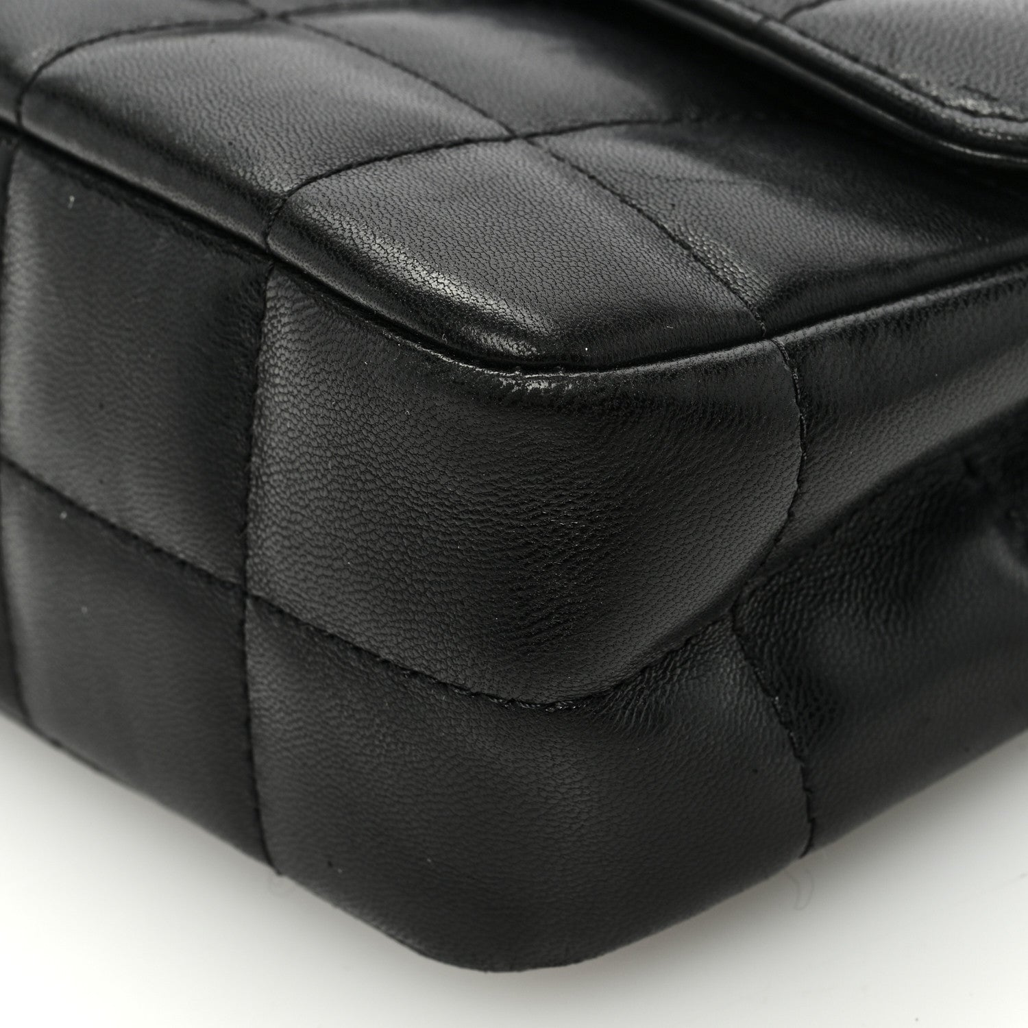 Chanel Lambskin Quilted Mini Chocolate Bar Flap Black 10 of 10