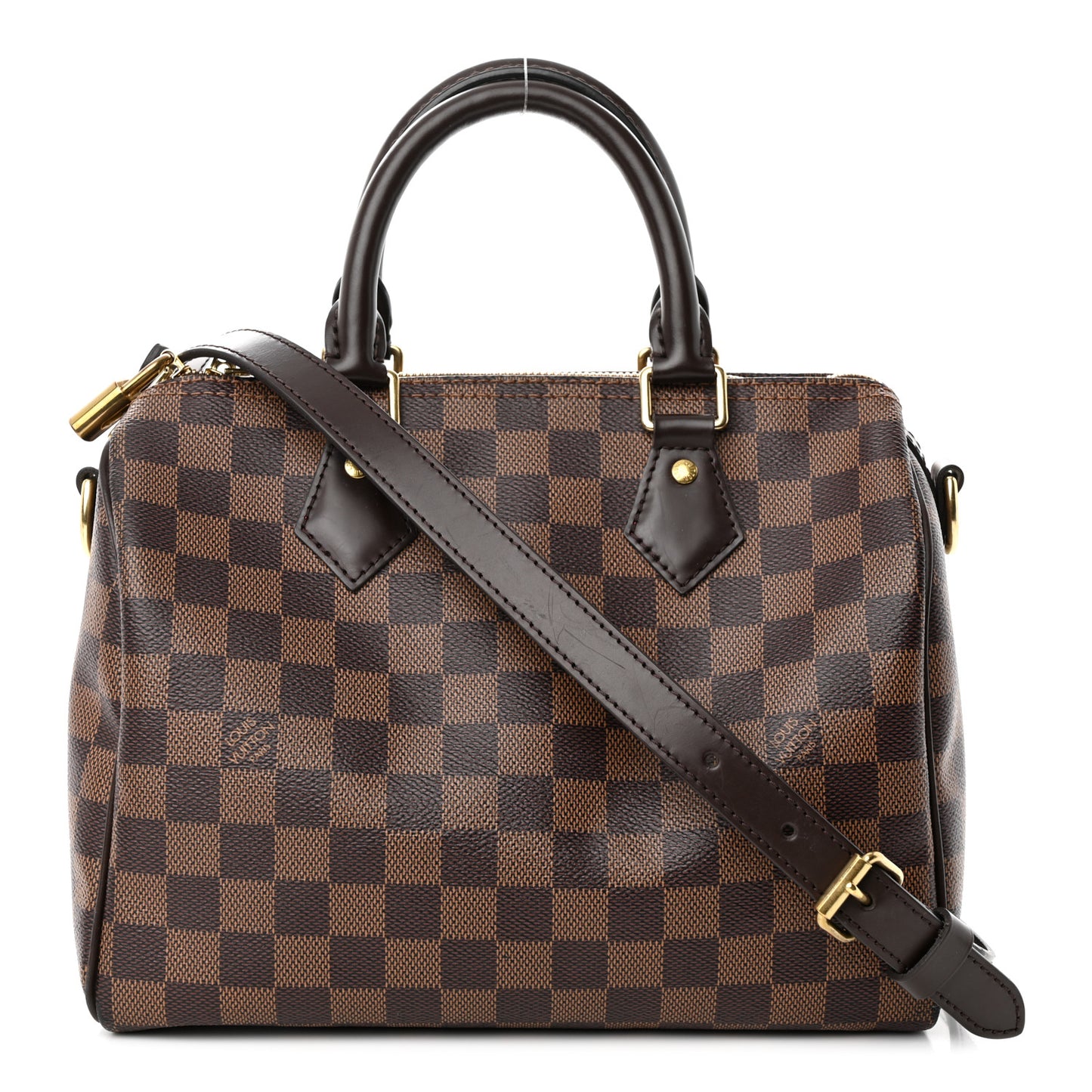 Damier Ebene Speedy Bandouliere 25
