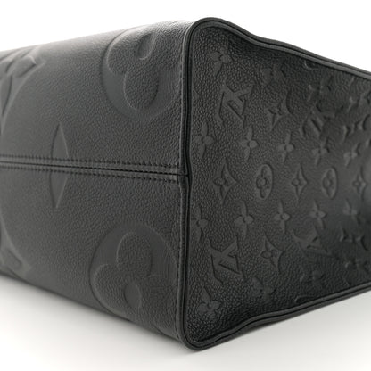 Louis Vuitton Empreinte Monogram Giant Onthego MM Black 9 of 11