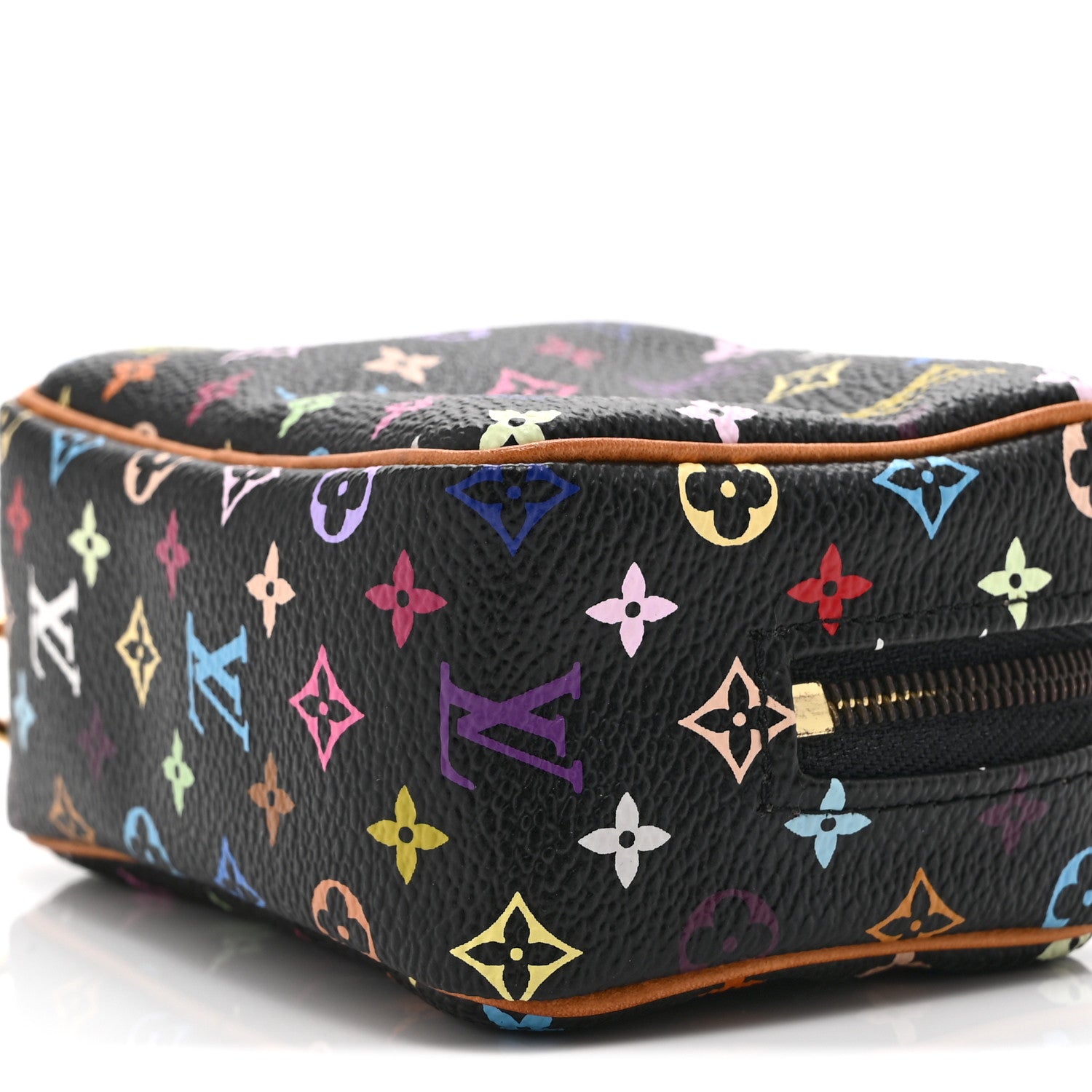 バッグ LOUIS VUITTON Louis Vuitton Monogram Multicolor Trousse Wapity Black 1860497