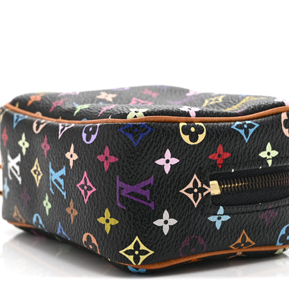 Louis Vuitton Monogram Multicolor Trousse Wapity Black 9 of 9