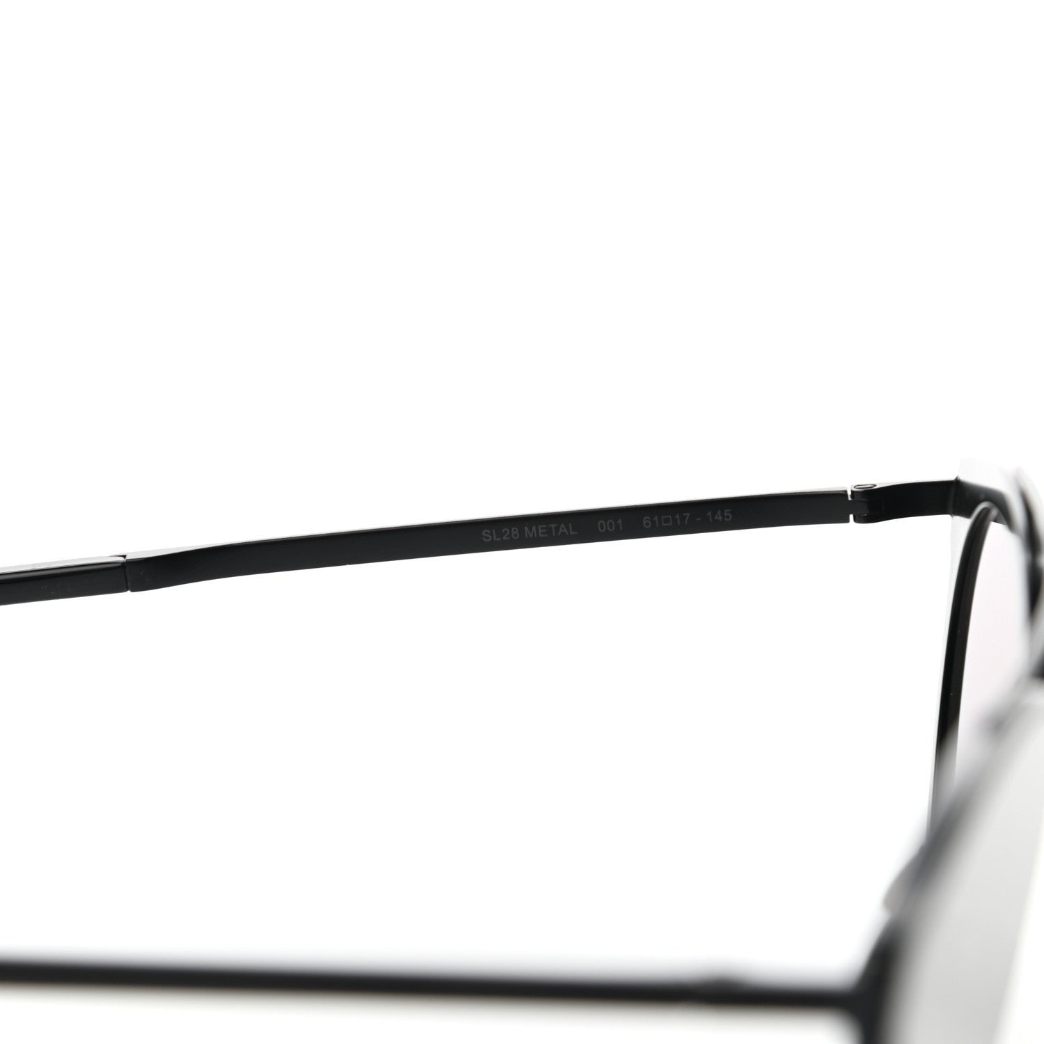 Saint Laurent SL28 Sunglasses Black 7 of 7