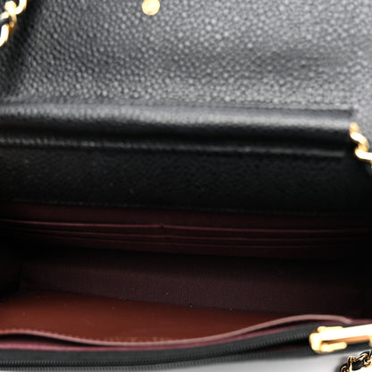 Chanel Caviar Quilted Wallet on Chain WOC Black 5 of 12