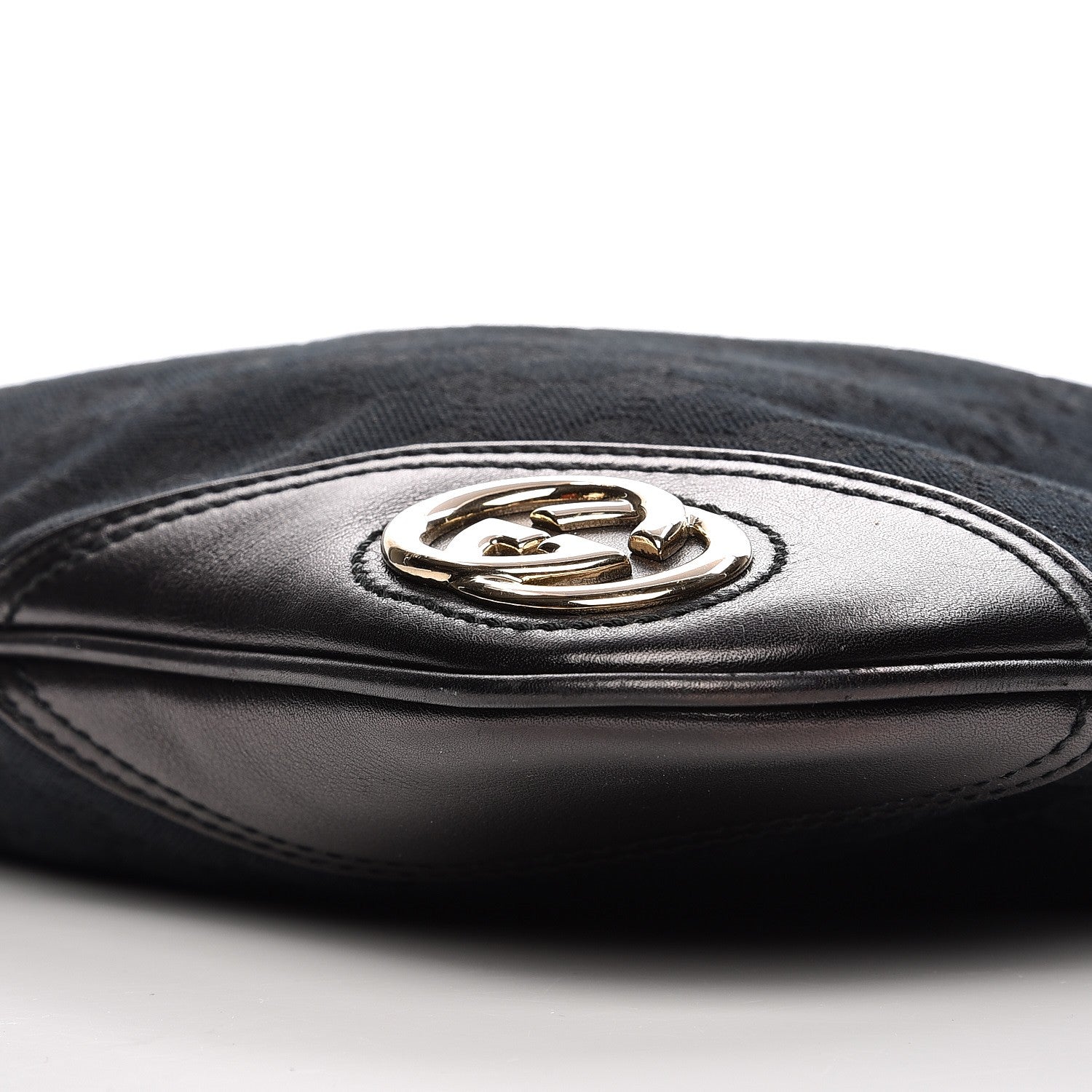 Gucci Monogram Medium New Britt Hobo Black 9 of 9