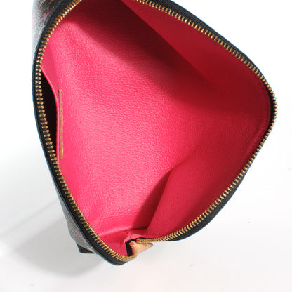 Louis Vuitton Monogram Multicolor Cosmetic Pouch Black Grenade 6 of 6