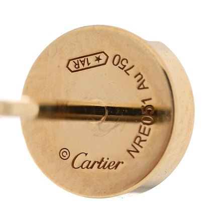 Cartier 18K Yellow Gold LOVE Earrings 4 of 4