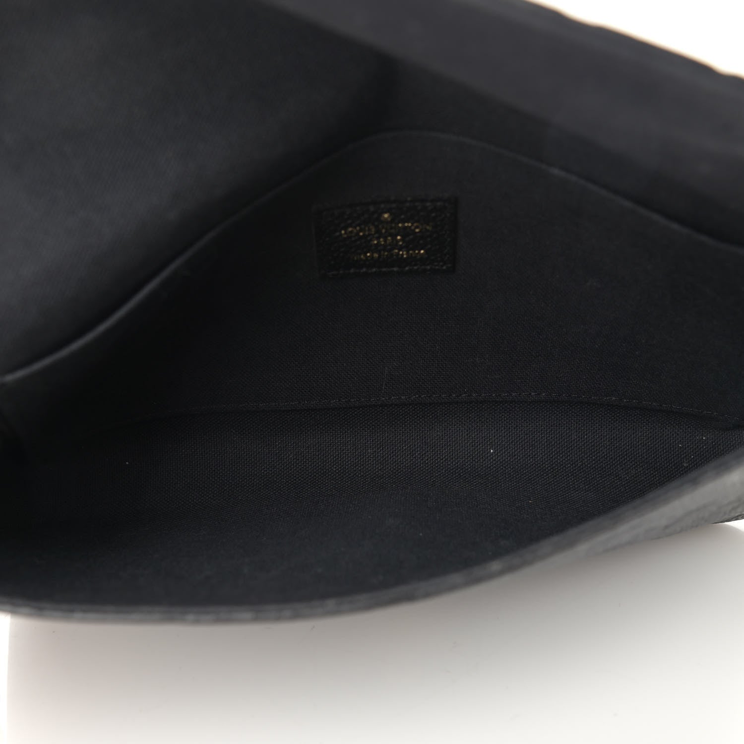Louis Vuitton Empreinte Pochette Felicie Chain Wallet Black 5 of 10