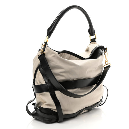 Burberry Nylon Bridle Calfskin Medium Gosford Hobo Trench 4 of 9