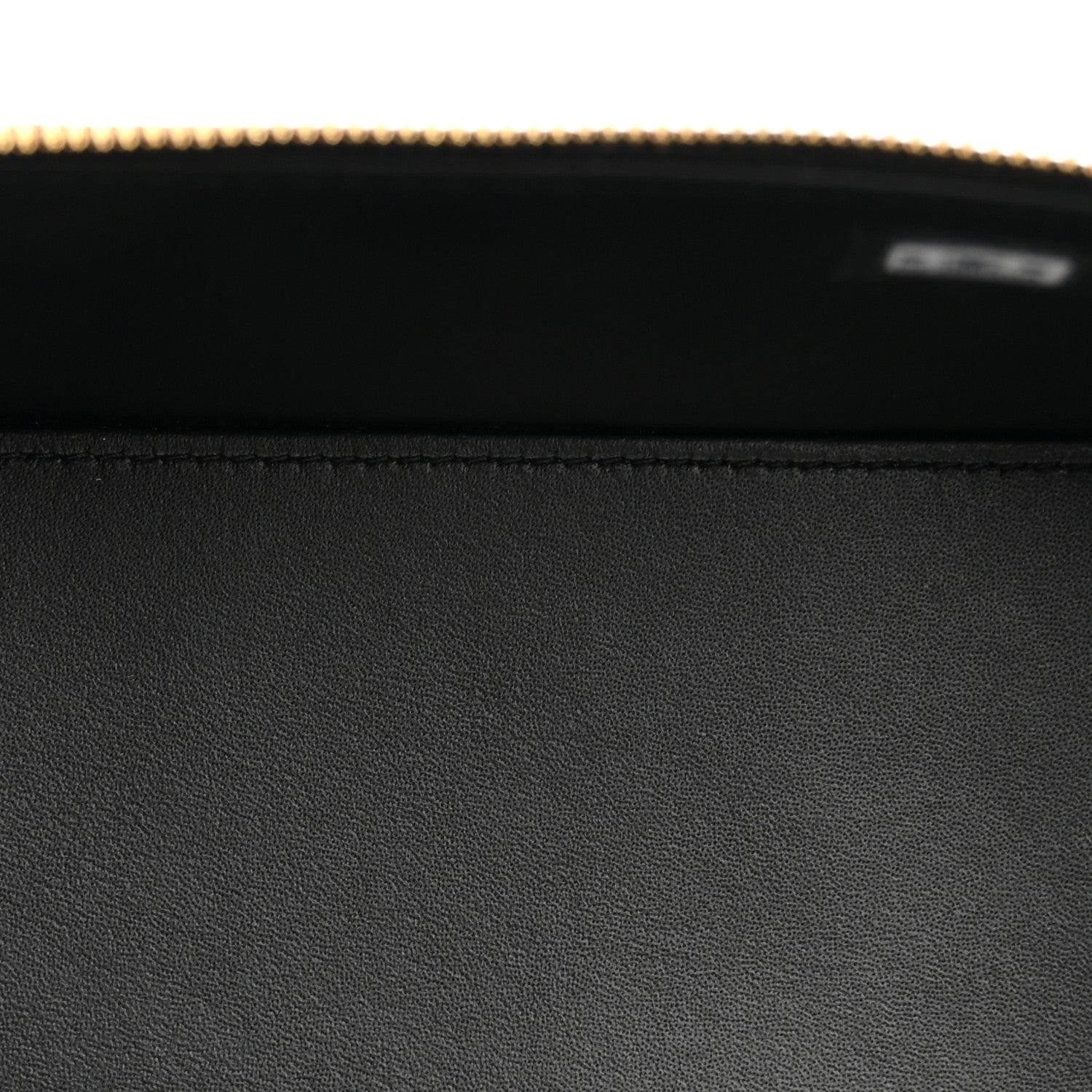 Chanel Calfskin Crocodile Embossed Crococo Small Top Handle Vanity Case With Chain Black 5 of 11
