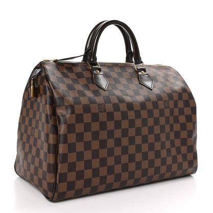 Louis Vuitton Damier Ebene Speedy 35 3 of 12