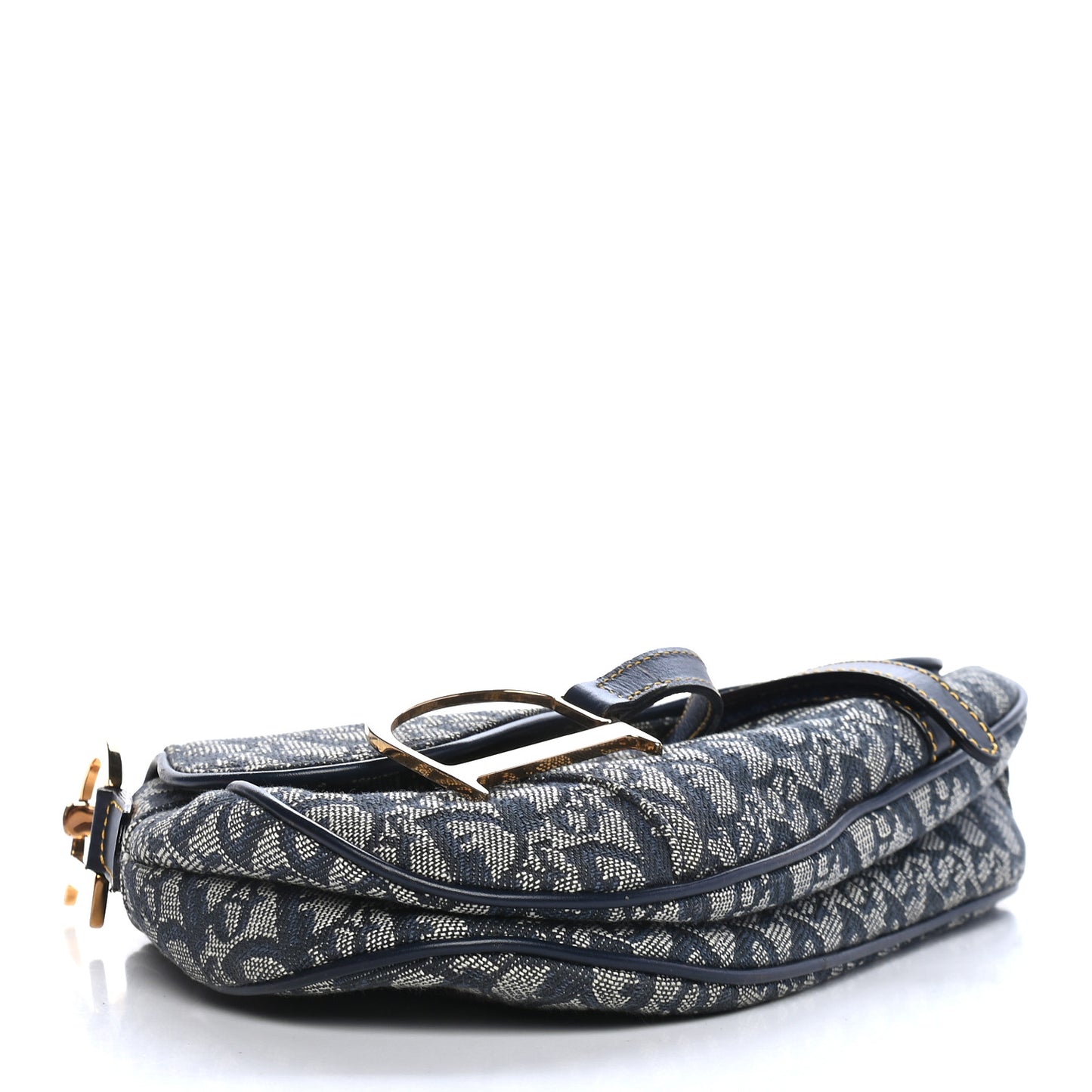 Monogram Saddle Bag Blue