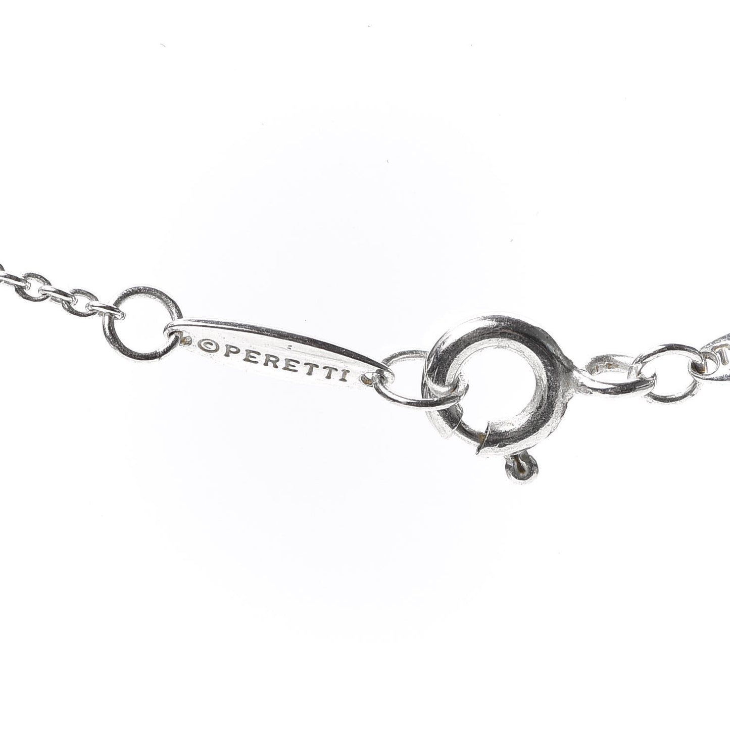 Sterling Silver Pink Sapphire Color By The Yard Necklace