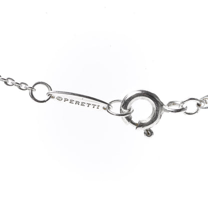 Tiffany Sterling Silver Pink Sapphire Color By The Yard Necklace 5 of 6