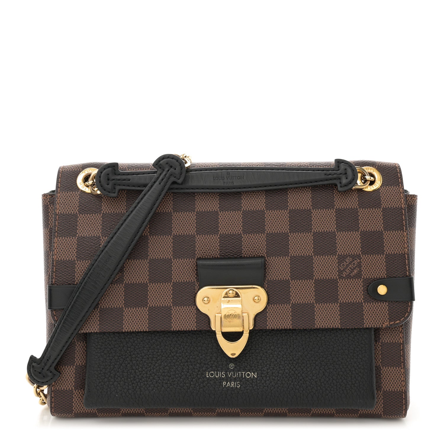 Louis Vuitton Damier Ebene Vavin PM Black 1 of 11