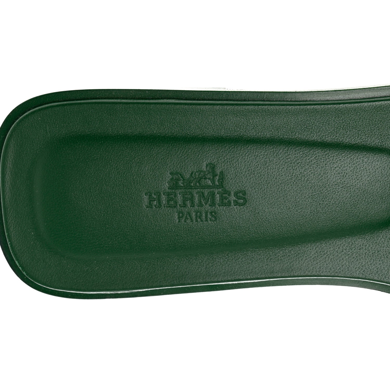 Hermes Epsom Oran Sandals 39 Vert Cactus 7 of 9