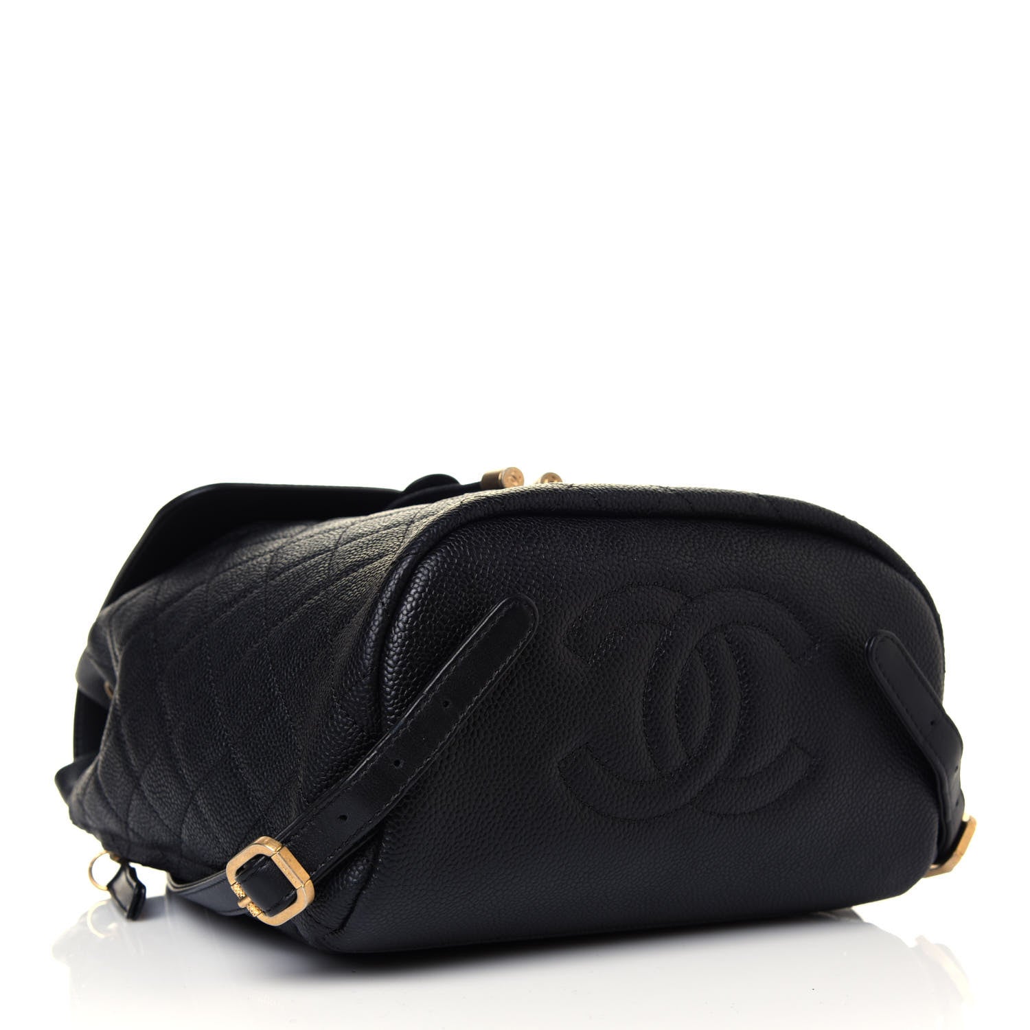 Chanel Caviar Quilted Filigree Backpack Black 4 of 15