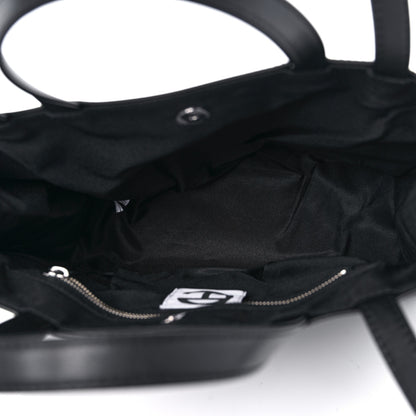 Telfar Vegan Leather Medium Shopping Bag Black 5 of 8