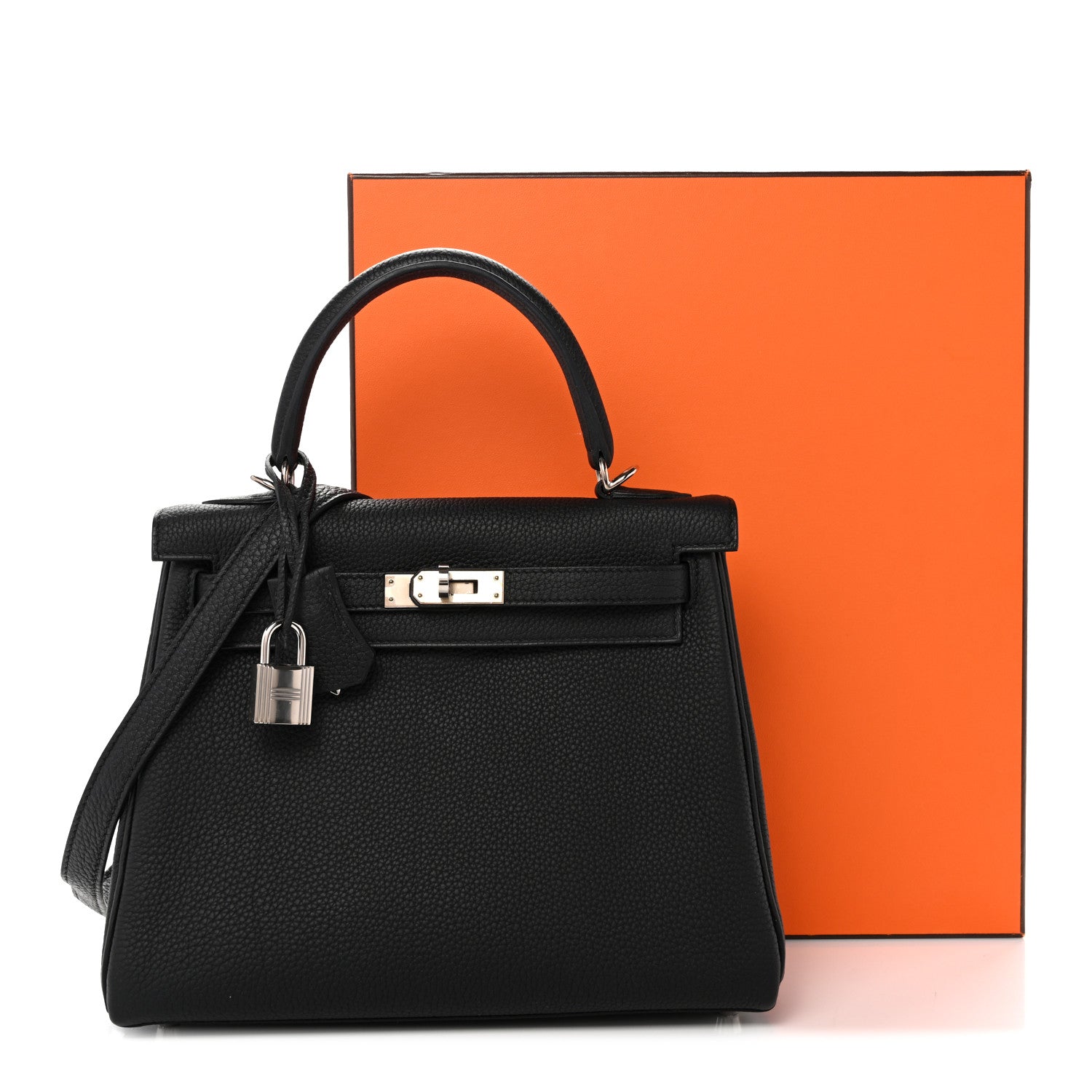 Hermes Togo Kelly Retourne 25 Black 14 of 14