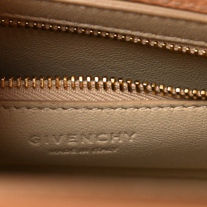 Givenchy Grained Calfskin Mini Horizon Satchel Beige 5 of 12