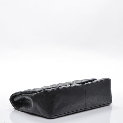Chanel Lambskin Quilted Jumbo Single Flap Black 4 of 8