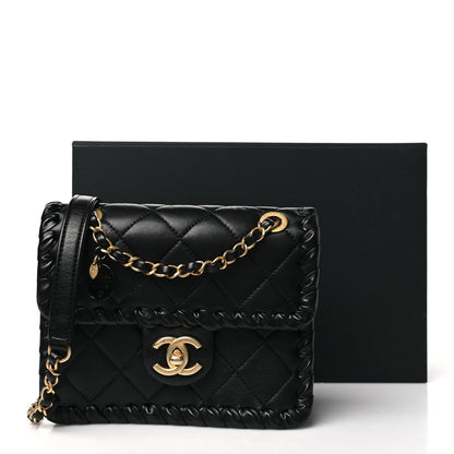 Chanel Calfskin Braided Mini My Own Frame Flap Black 11 of 11