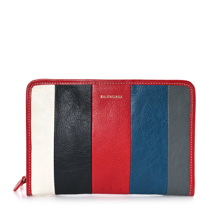 Balenciaga Agneau Arena Multicolore Mini Bazar Pouch Grey White Black Red Blue 1 of 9