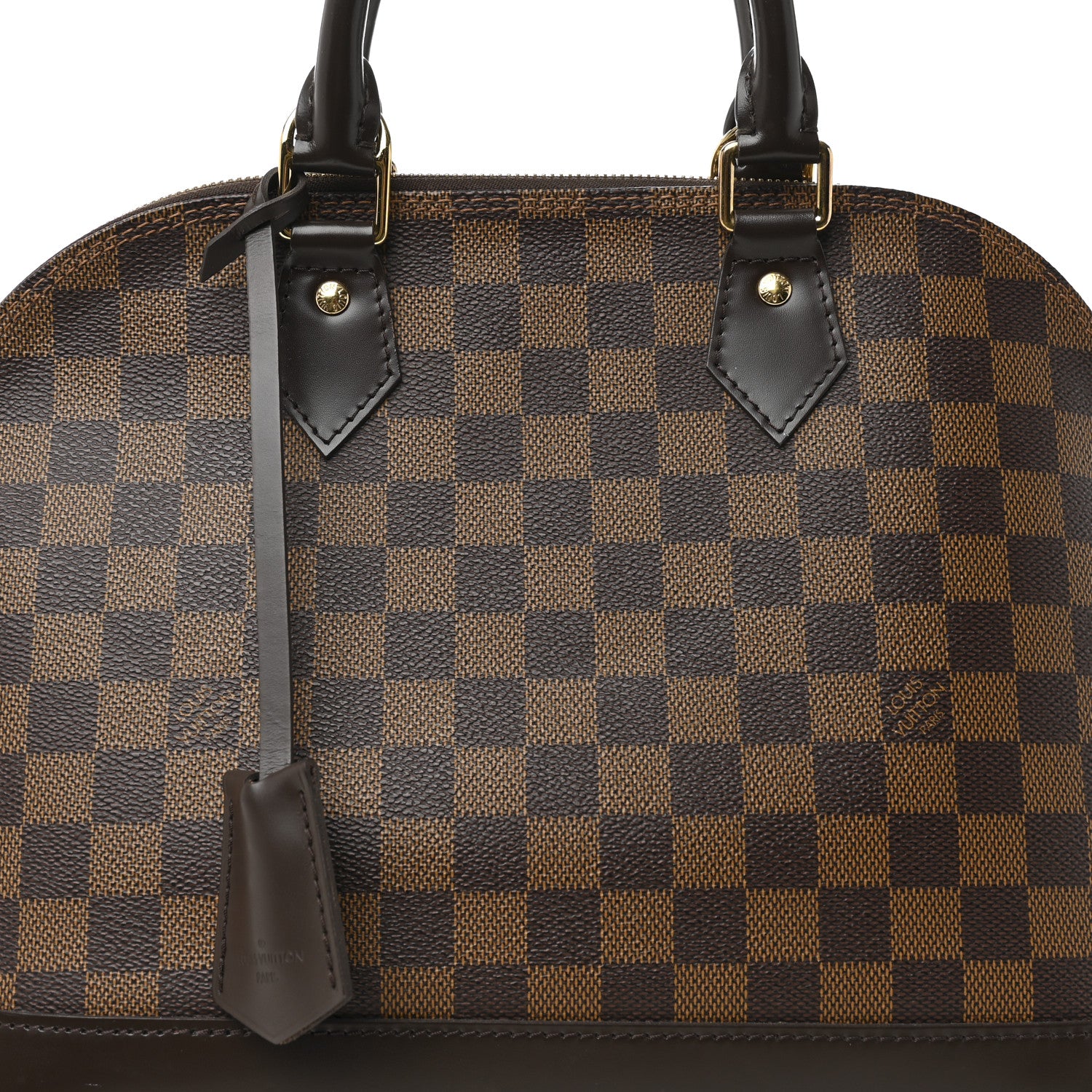 Louis Vuitton Damier Ebene Alma MM 8 of 11