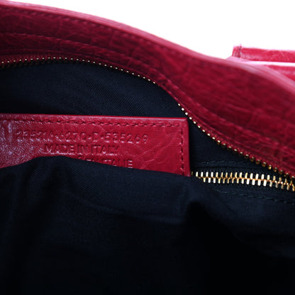 Balenciaga Agneau Classic Gold Hardware Velo Rouge Sapphire 8 of 11