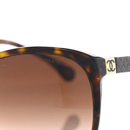 Chanel Acetate Quilted CC Sunglasses 5225Q Tortoise 5 of 9