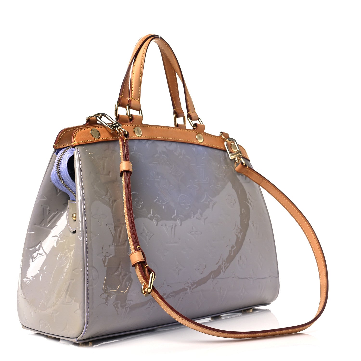 Louis Vuitton Vernis Brea MM Lilac 2 of 8