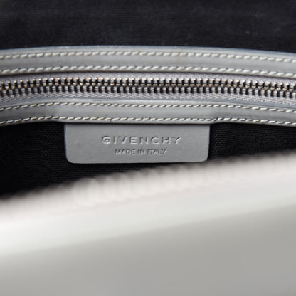 Givenchy Shiny Lord Calfskin Medium Antigona Pearl Grey 11 of 13