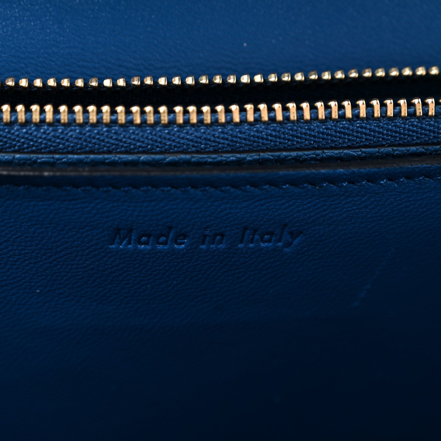Celine Goatskin Medium Classic Box Flap Bag Deepsea 7 of 14