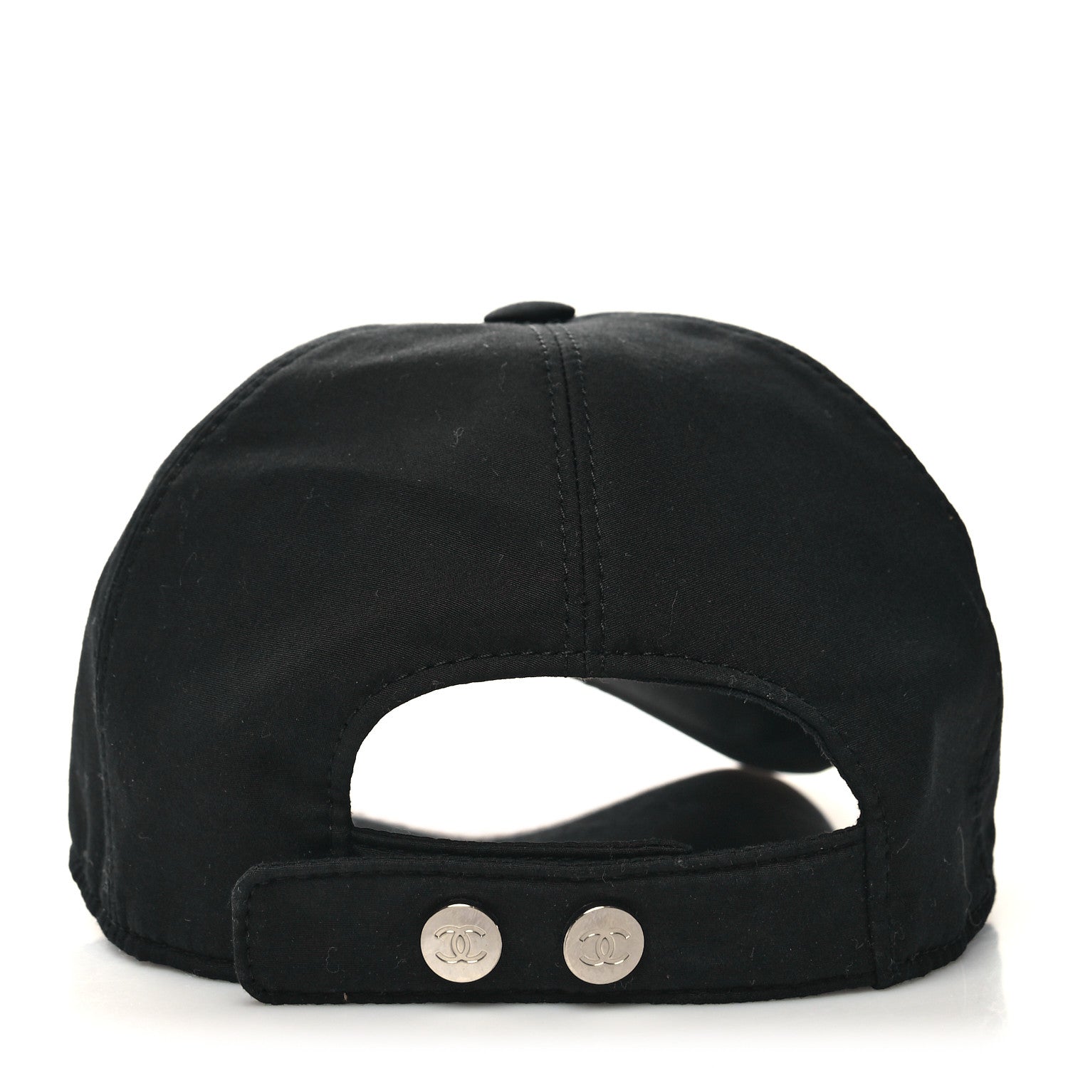 Chanel Cotton CC Cap Hat Black 5 of 9