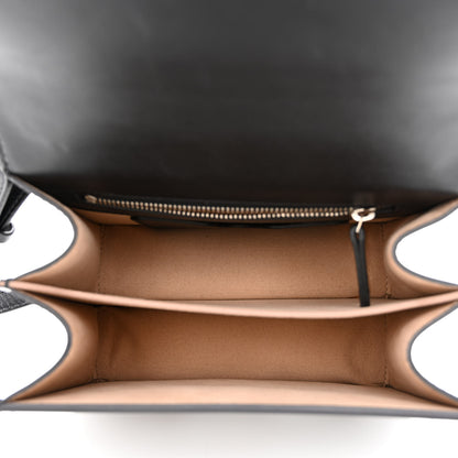Alexander McQueen Metallic Patent Calfskin Jeweled Knuckle Satchel Silver 5 of 9