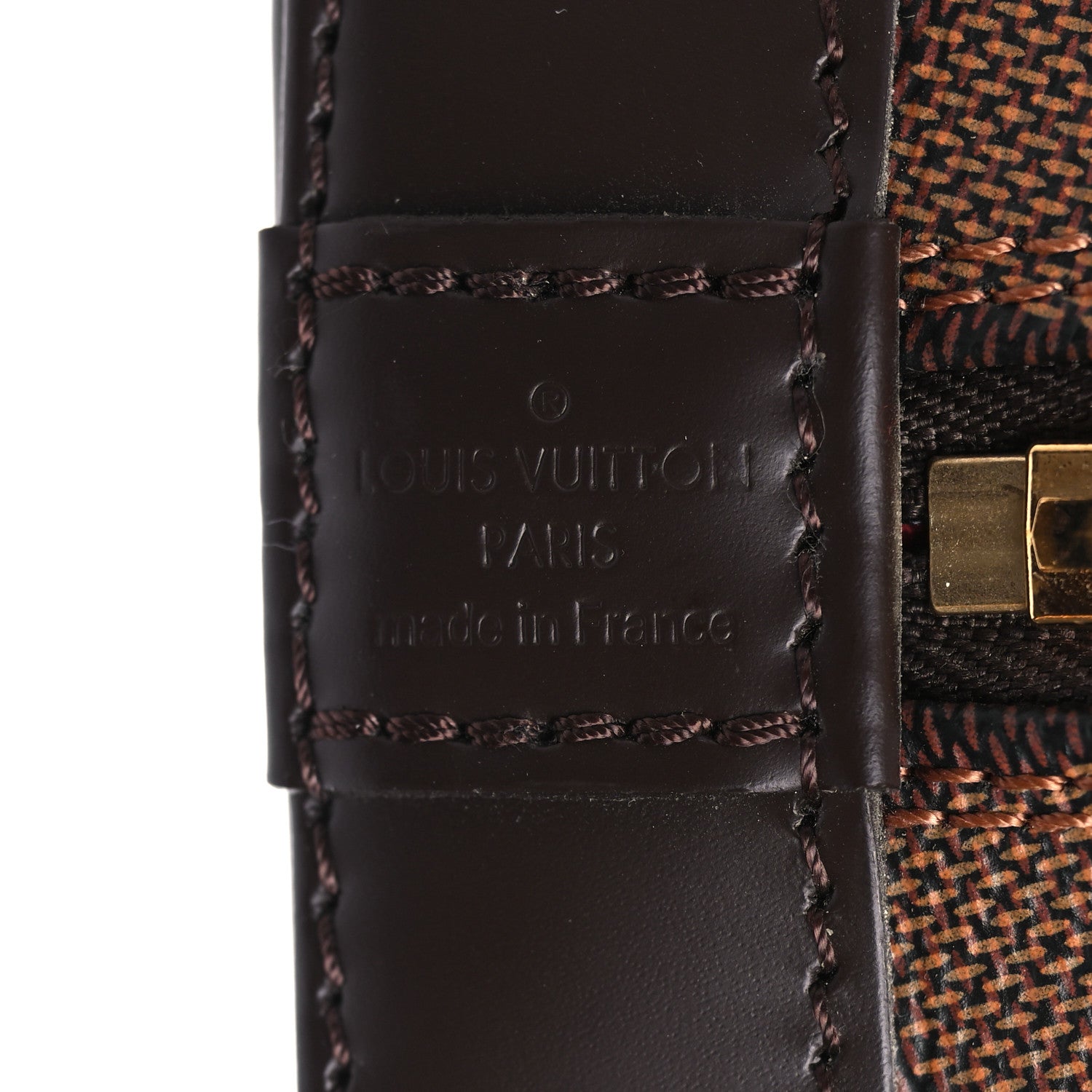 Louis Vuitton Damier Ebene Alma BB 6 of 9