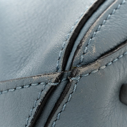 Loewe Calfskin Medium Puzzle Bag Stone Blue 16 of 21