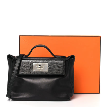 Hermes Swift Lizard Touch 24/24 21 Black 10 of 10