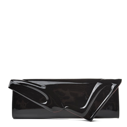 Christian Louboutin Patent So Kate Baguette Clutch Black 1 of 9