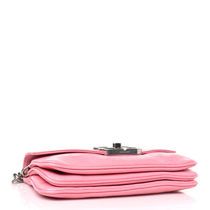 Balenciaga Peach Calfskin Small BB Soft Flap Bag Sweet Pink 4 of 9