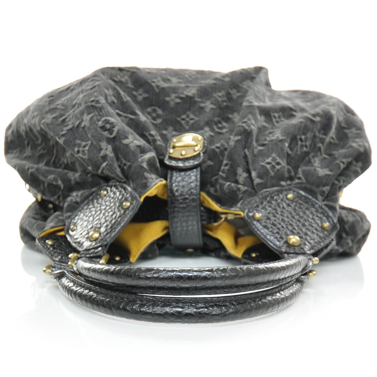 Louis Vuitton Denim Mahina XL Black 5 of 9