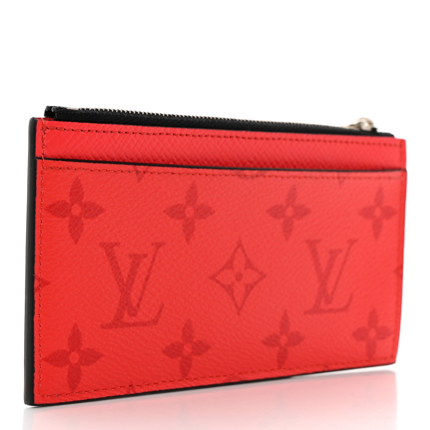 Taigarama Coin Card Holder Fire Red