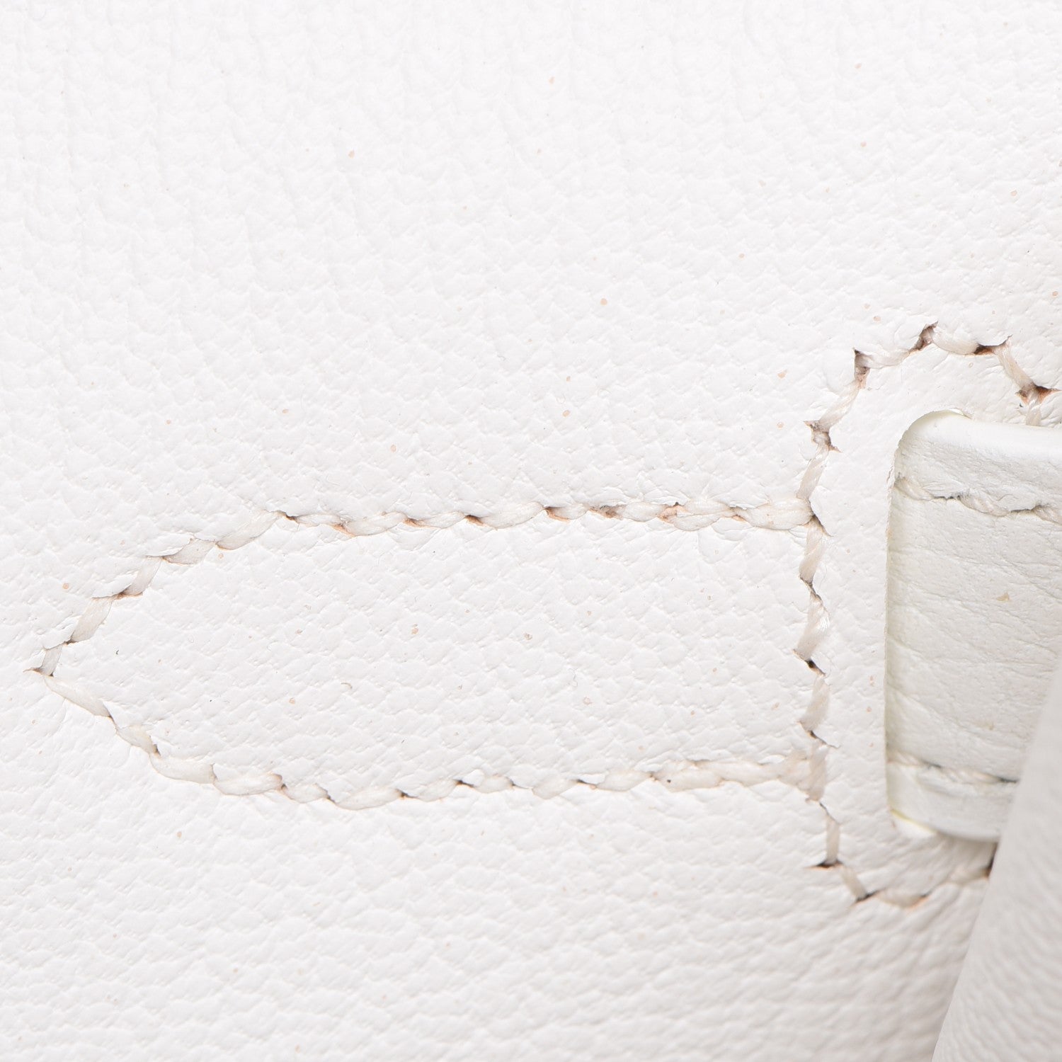 Hermes Taurillon Clemence Birkin 35 White 10 of 27