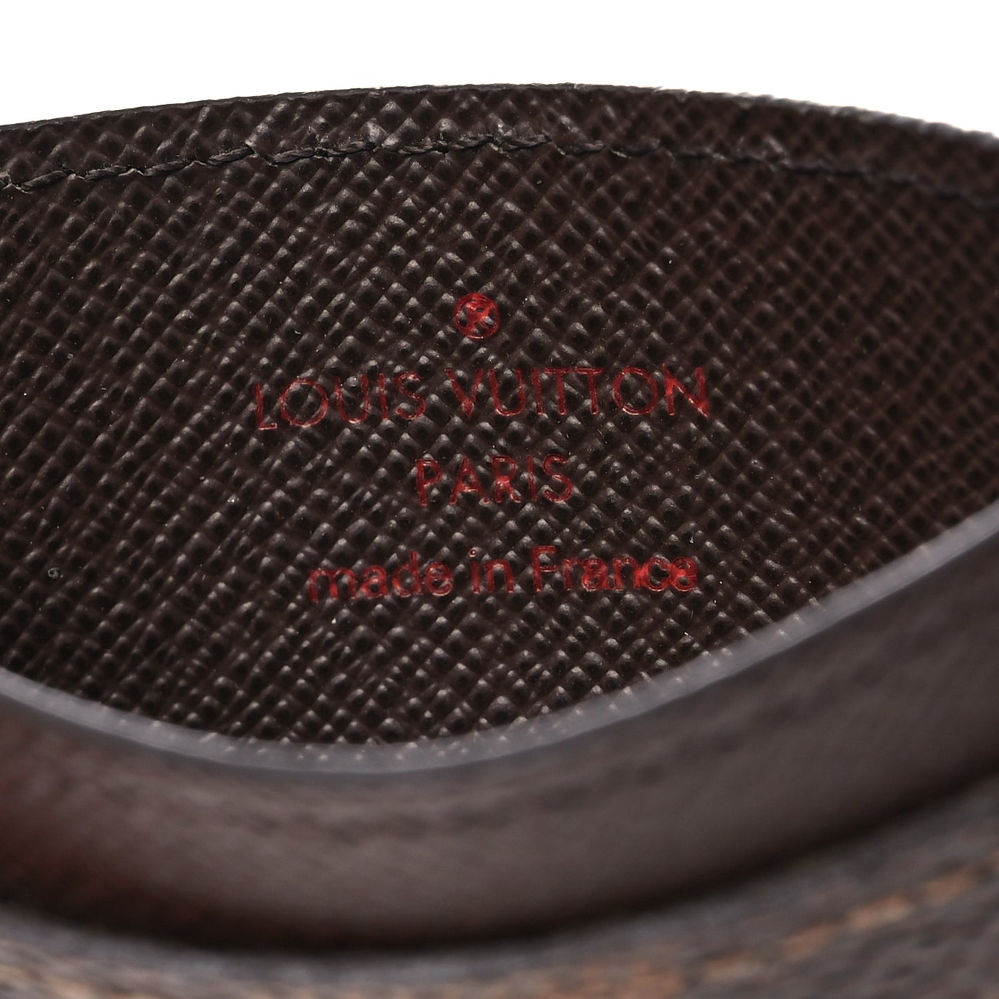 Damier Ebene Card Holder